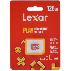 Карта памяти Lexar 128GB microSDXC class 10 UHS-I U3 V30 A2 Play (LMSPLAY128G-BNSNG) Карта памяти Lexar 128GB microSDXC class 10 UHS-I U3 V30 A2 Play (LMSPLAY128G-BNSNG) - Фото