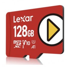 Карта памяти Lexar 128GB microSDXC class 10 UHS-I U3 V30 A2 Play (LMSPLAY128G-BNSNG) Карта памяти Lexar 128GB microSDXC class 10 UHS-I U3 V30 A2 Play (LMSPLAY128G-BNSNG) - Фото