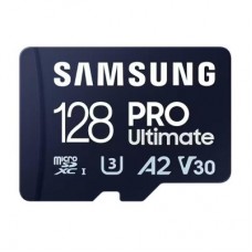 Картка пам'яті Samsung 128 GB microSDXC class 10 UHS-I U3 V30 A2 Pro Ultimate (MB-MY128SB/WW) - Фото