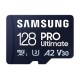 Картка пам'яті Samsung 128 GB microSDXC class 10 UHS-I U3 V30 A2 Pro Ultimate (MB-MY128SB/WW)