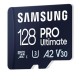 Картка пам'яті Samsung 128 GB microSDXC class 10 UHS-I U3 V30 A2 Pro Ultimate (MB-MY128SB/WW)