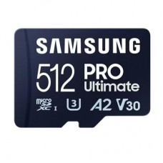 Картка пам'яті Samsung 512GB microSDXC class 10 UHS-I U3 V30 A2 Pro Ultimate (MB-MY512SB/WW) - Фото