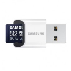 Картка пам'яті Samsung 512GB microSDXC class 10 UHS-I U3 V30 A2 Pro Ultimate (MB-MY512SB/WW) - Фото