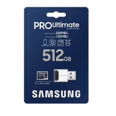 Картка пам'яті Samsung 512GB microSDXC class 10 UHS-I U3 V30 A2 Pro Ultimate (MB-MY512SB/WW) - Фото