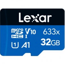 Картка пам'яті Lexar 32 GB microSDXC class 10 UHS-I V10 A1 High Performance 633x (LMS0633032G-BNNNG) Картка пам'яті Lexar 32 GB microSDXC class 10 UHS-I V10 A1 High Performance 633x (LMS0633032G-BNNNG) - Фото