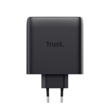 Зарядний пристрій Trust 2xUSB-C 100 W GaN PD/PPS black (25527_TRUST) - Фото