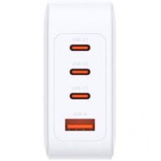 Зарядний пристрій D-Link 3xUSB-C + 1xUSB-A 100W GaN white (DCP-101) - Фото