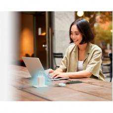 Зарядний пристрій D-Link 2xUSB-C + 1xUSB-A 65 W GaN white (DCP-651) - Фото