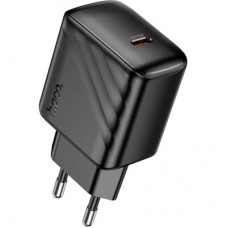 Зарядний пристрій HOCO CS24A Puerto USB-C PD25W Black (6942007639750) - Фото