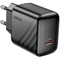 Зарядний пристрій HOCO CS24A Puerto USB-C PD25W Black (6942007639750) - Фото