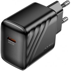 Зарядний пристрій HOCO CS24A Puerto USB-C PD25W Black (6942007639750) - Фото