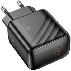 Зарядний пристрій HOCO CS24A Puerto USB-C PD25W Black (6942007639750) - Фото