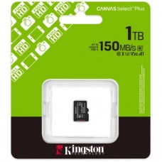 Карта памяти Kingston 1TB microSDXC class 10 UHS-I U3 V30 A1 Canvas Select Plus (SDCS3/1TBSP) - Фото