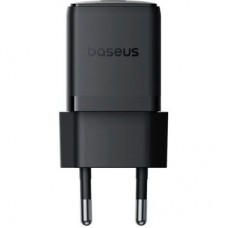 Зарядний пристрій Baseus Palm Fast Charger 1C 30 W + Cable 1.0m Type-C 60 W black (P10111605113-01) - Фото