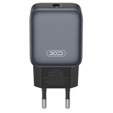 Зарядний пристрій XO USB QC3.0 18 W black (L152_Black) - Фото