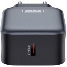 Зарядний пристрій XO USB-C PD20W black (L153_Black) - Фото
