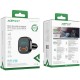 Зарядний пристрій Acefast B5 Car Charger 2xUSB-C + 1xUSB-A 101W OLED smart display Metal Black (6974316281436)