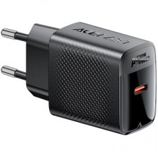 Зарядний пристрій Acefast A102 USB-C PD30W GaN Black (6974316283287) - Фото