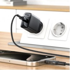 Зарядний пристрій Acefast A102 USB-C PD30W GaN Black (6974316283287) - Фото