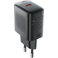 Зарядний пристрій Acefast A104 USB-C PD25W GaN Black (6974316283355) - Фото