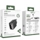 Зарядний пристрій Acefast A104 USB-C PD25W GaN Black (6974316283355)