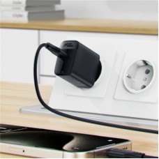 Зарядний пристрій Acefast A82 USB-C PD20W GaN Black (6974316283232) - Фото