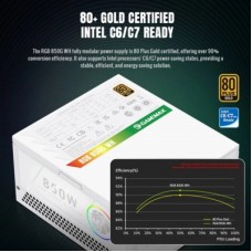 Блок живлення Gamemax 850 W (RGB 850G WH) - Фото