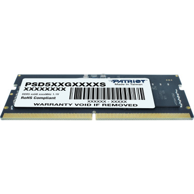 Модуль памяти для ноутбука SoDIMM DDR5 32GB 5600 MHz Signature Line Patriot (PSD532G56002S)