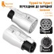 Перехідник адаптер з  type2 (IEC62196-2 ) на type1 (J1772) для зарядки електроавто 32A 7kW із замком