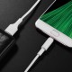 Дата кабель USB 2.0 AM to Micro 5P 1.0m 2 A PVC X25 white HOCO (6957531080138)