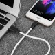Дата кабель USB 2.0 AM to Micro 5P 1.0m 2A silicone X21 black+white HOCO (6957531071389)