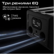 Акустична система HiFuture Event Horizon 100 W RGB Black (event horizon.black) - Фото