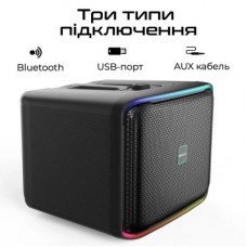 Акустична система HiFuture Event Horizon 100 W RGB Black (event horizon.black) - Фото