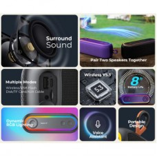 Акустична система Havit HV-SK810BT RGB Black (HV-SK810BT) - Фото