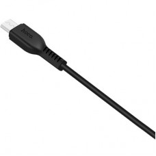 Дата кабель USB 2.0 AM to Micro 5P 2.0m 2 A PVC X20 black HOCO (6957531068884) - Фото