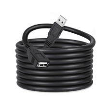 Дата кабель USB 2.0 AM/AF 1.8m black ColorWay (CW-CBUF076-BK) - Фото