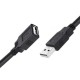 Дата кабель USB 2.0 AM/AF 1.8m black ColorWay (CW-CBUF076-BK)