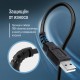 Дата кабель USB 2.0 AM/AF 1.8m black ColorWay (CW-CBUF076-BK)