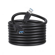 Дата кабель USB 3.0 AM/AF 1.8m black ColorWay (CW-CBUF075-BK) - Фото