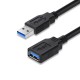 Дата кабель USB 3.0 AM/AF 1.8m black ColorWay (CW-CBUF075-BK)