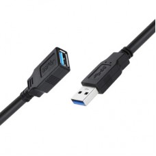 Дата кабель USB 3.0 AM/AF 1.8m black ColorWay (CW-CBUF075-BK) - Фото