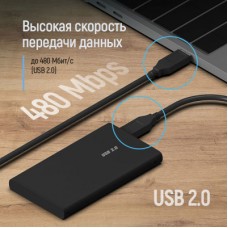 Дата кабель USB 2.0 AM/AM 1.0m black ColorWay (CW-CBUU071-BK) - Фото