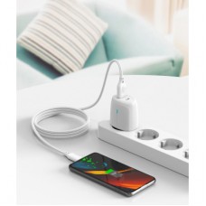 Дата кабель USB 2.0 AM to Micro 5P 1.0m braided white XO (NB235_M_White) - Фото