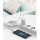 Дата кабель USB 2.0 AM to USB-C 1.0m braided white XO (NB235_C_White) Дата кабель USB 2.0 AM to USB-C 1.0m braided white XO (NB235_C_White)