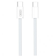 Дата кабель USB-C to USB-C 1.5m 60W white XO (NBQ260B_С_White)