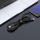 Дата кабель USB-C to USB-C 1.2m 3A 60 W silicone C2-03 black Acefast (6974316280729)