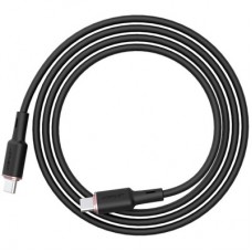 Дата кабель USB-C to USB-C 1.2m 3A 60 W silicone C2-03 black Acefast (6974316280729) - Фото