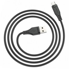 Дата кабель USB 2.0 AM to Micro 5P 1.2m 2.4A TPE C3-09 black Acefast (6974316280880) - Фото