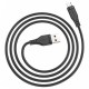 Дата кабель USB 2.0 AM to Micro 5P 1.2m 2.4A TPE C3-09 black Acefast (6974316280880)