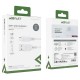 Дата кабель USB 2.0 AM to Micro 5P 1.2m 2.4A TPE C3-09 white Acefast (6974316280897)